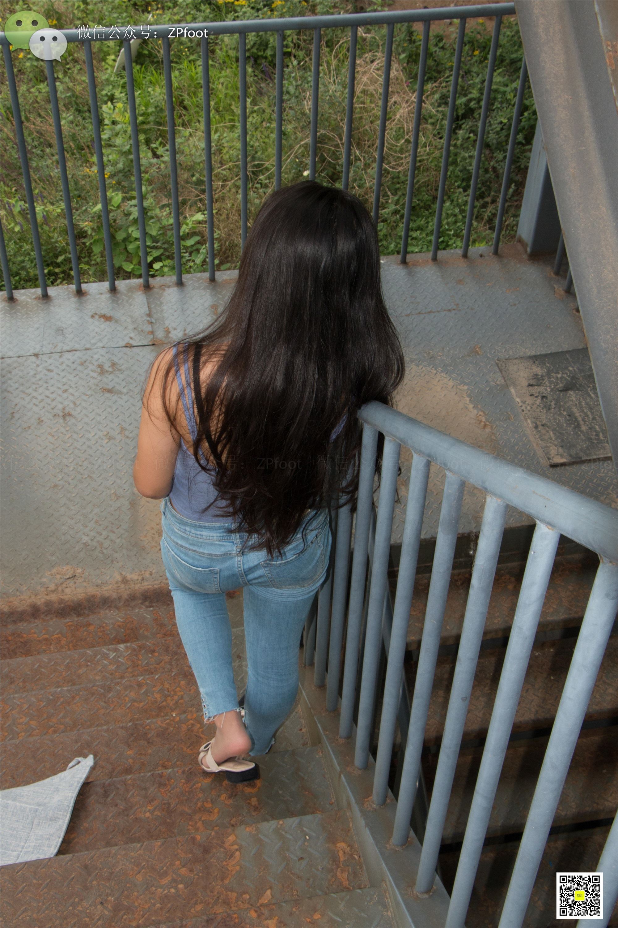 LSS山茶摄影 NO.010 芍药的短丝裸足